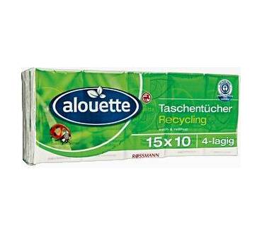 Produktbild Rossmann / alouette Taschentücher Recycling