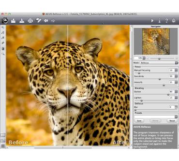 Produktbild Akvis Refocus v. 4.0