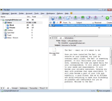 Produktbild Ritlabs The Bat! v6