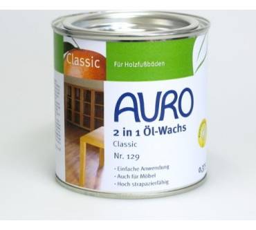 Produktbild Auro 2 in 1 Öl-Wachs Classic Nr. 129