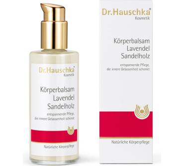 Dr Hauschka Korperbalsam Lavendel Sandelholz Test Testberichte De