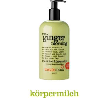 Produktbild Treaclemoon One Ginger Morning - Wachkitzel Körpermilch