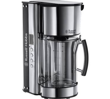 Produktbild Russell Hobbs Black Glass Digitale Kaffeemaschine 19650-56