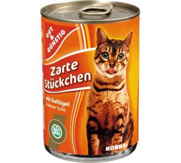 Produktbild Edeka / Gut & Günstig Zarte Stückchen mit Geflügel in feiner Sauce