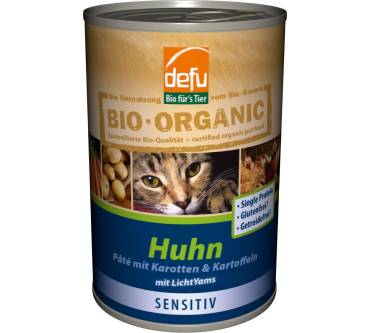 Produktbild Defu Huhn Sensitiv Pate für Katzen mit Karotten und Kartoffeln