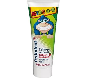 Produktbild Rossmann / Perlodent Zahngel Kids Erdbeergeschmack