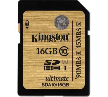 Produktbild Kingston SDHC Ultimate UHS-I Class 10 (16 GB)