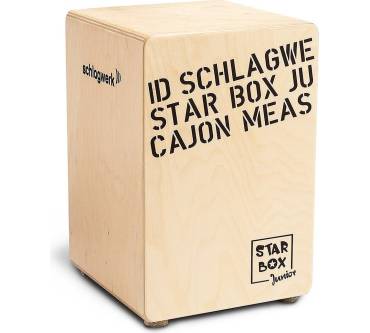 Produktbild Schlagwerk Kids Cajon SB Star Box