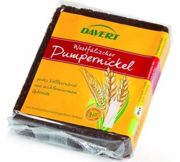 Produktbild Davert Westfälischer Pumpernickel