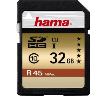 Produktbild Hama SDHC Class 10 UHS-I (45 Mbps) 32GB