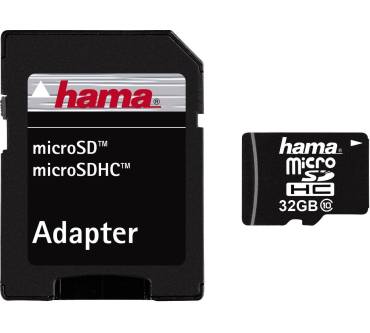 Produktbild Hama microSDHC High Speed Class 10 32GB (108089)
