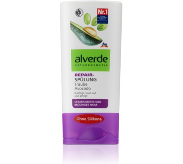Produktbild dm / alverde Repair-Spülung Traube Avocado