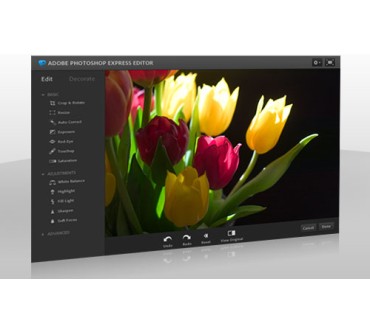 Produktbild Adobe Photoshop Express Web Editor