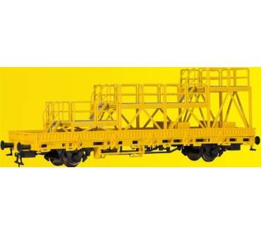 Produktbild Kibri Niederbordwagen mit Arbeitsbühne Fertigmodell