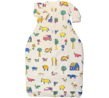 Produktbild Hans Natur Ganzjahres-Schlafsack abnehmbare Ärmel, Bauernhof