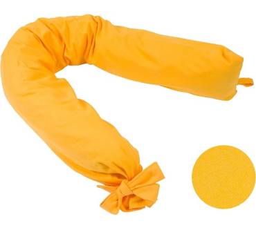 Produktbild Hans Natur Stillkissen 160 cm + Bezug Biber gelb