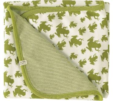 Produktbild Pigeon Babydecke Frosch, grün/weiß