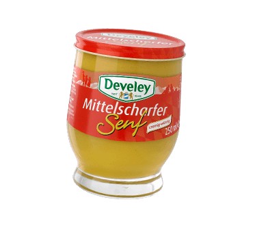 Produktbild Develey Mittelscharfer Senf