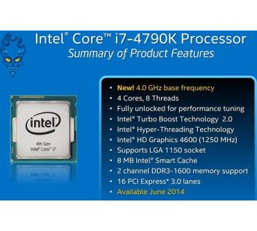 Produktbild Intel Core i7-4790K