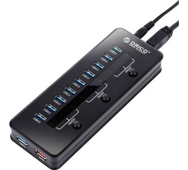 Produktbild Orico Technologies USB 3.0 Hub 10 Port H10C1