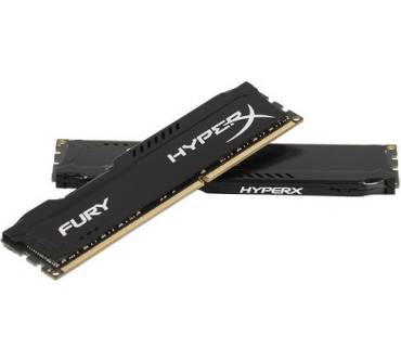 Produktbild HyperX Fury 16GB DDR3-1600 Kit (HX316C10FBK2/16) 