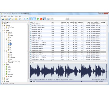 Produktbild RYAudio Sample Librarian