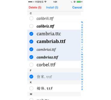Produktbild Lazyapps FondFont