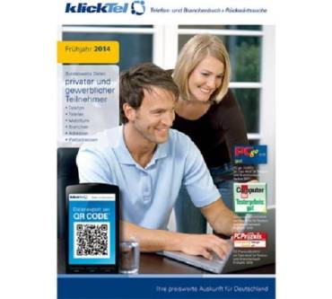 Produktbild KlickTel Telefon- und Branchenbuch inkl. Rückwärtssuche Frühjahr 2014