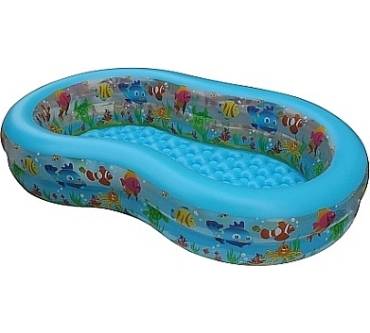 Produktbild Toys 'R' US Sizzlin' Cool Nierenförmiges Schwimmbecken, Boden aufblasbar