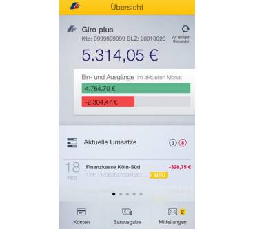 Produktbild Postbank Finanzassistent