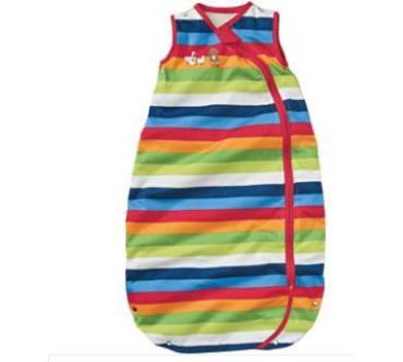 Produktbild JAKO-O Baby-Mitwachs-Schlafsack, bunt-geringelt