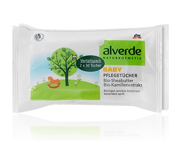 Produktbild dm / alverde Baby Pflegetücher