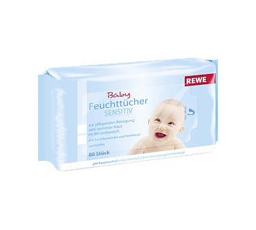 Produktbild Rewe / Baby Feuchttücher Sensitiv