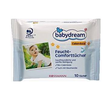 Produktbild Rossmann / Babydream Feucht-Comforttücher Calendula
