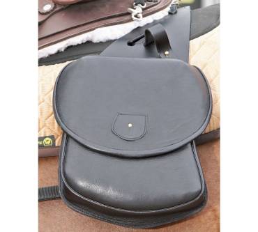 Produktbild Loesdau Sattelpacktasche aus Leder (vorne / hinten)