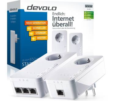 Produktbild Devolo dLAN 650 triple+ Starter Kit