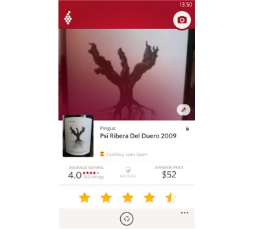 Produktbild Vivino Wein-Scanner