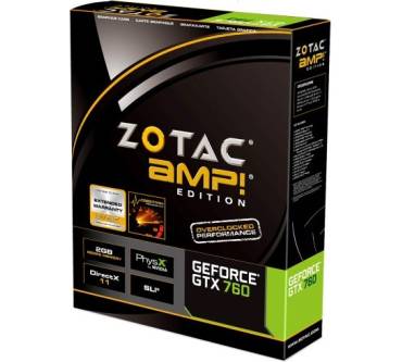 Produktbild Zotac GeForce GTX 760 AMP! Edition