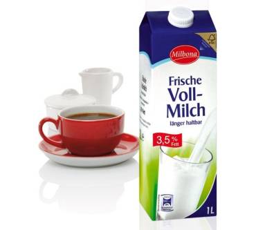 Lidl Milbona Frische Vollmilch 3 5 Fett Test Testberichte De