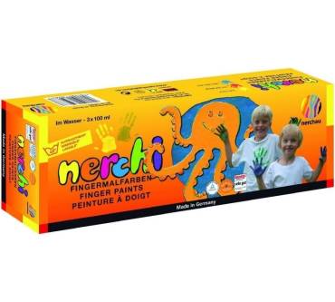 Produktbild Nerchau Nerchi Set 3-tlg. Im Wasser Fingermalfarben (129031)