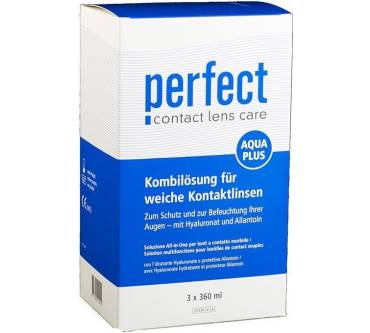 Produktbild MPG & E Perfect Aqua Plus - Kombilösung für weiche Kontaktlinsen