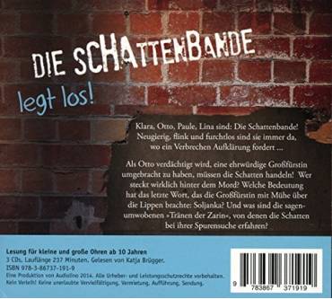 Produktbild Frank Reifenberg Die Schattenbande legt los