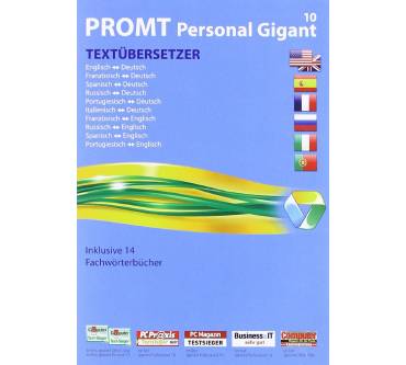 Produktbild Promt Personal 10 Gigant