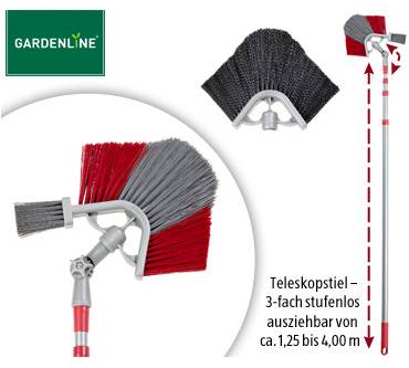 Produktbild Aldi Süd / Gardenline Mega-Teleskop-Besen