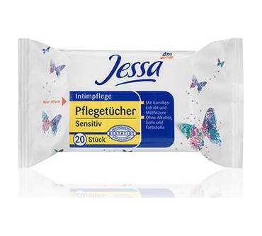 Produktbild dm / Jessa Intimpflege Pflegetücher Sensitiv