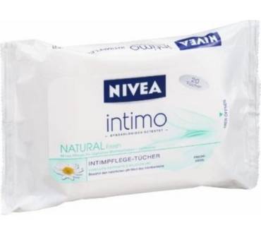 Produktbild Nivea Intimo Natural Fresh Intimpflege-Tücher