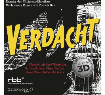 Produktbild Francis Iles Verdacht