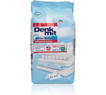 Produktbild dm / Denk mit Vollwaschmittel mit Aktiv-Schutz