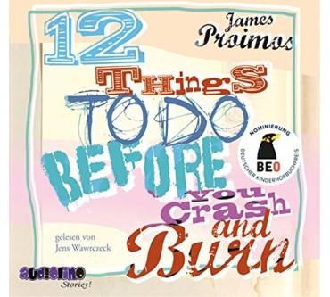 Produktbild James Proimos 12 things to do before you crash and burn