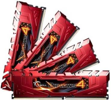 Produktbild G.Skill Ripjaws 4 16GB DDR4-3000 Kit (F4-3000C15Q-16GRR)